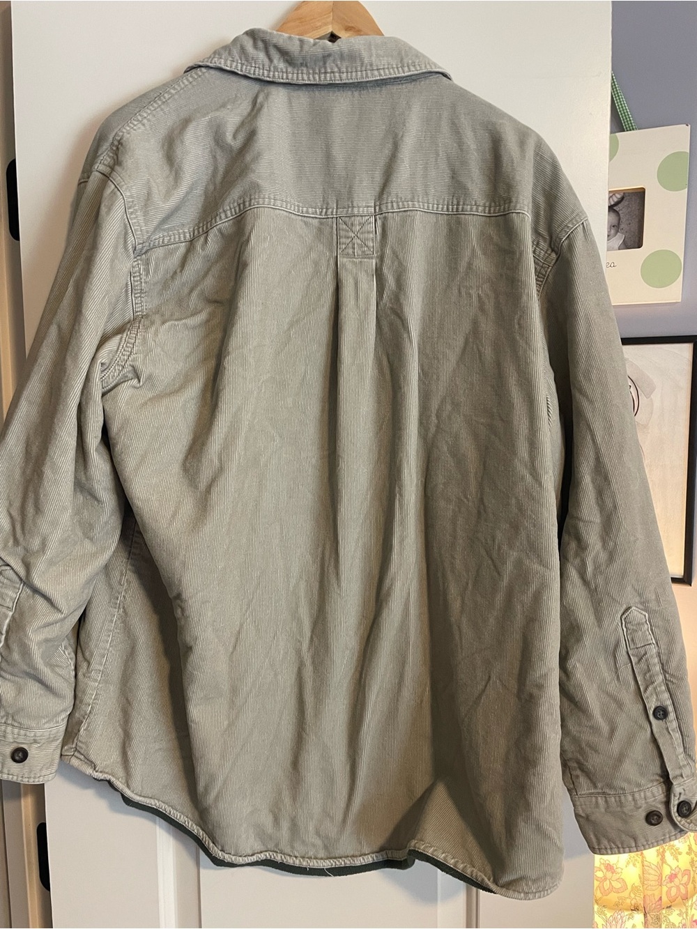 Woolrich Beige/Tan Military Field Shirt Jacket - Picture 2 of 6